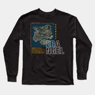 Erangel Map Long Sleeve T-Shirt